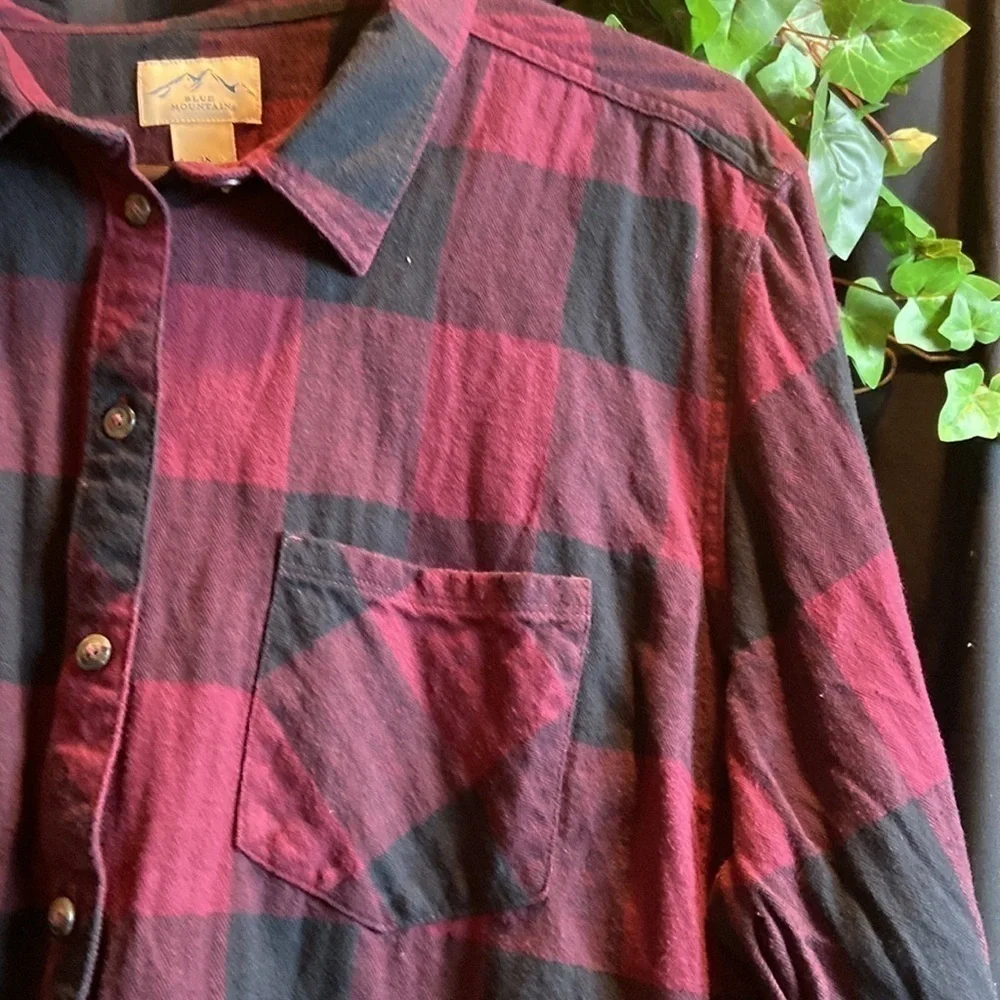 Blue Mountain Flannel Shirt - Picture 3 of 7